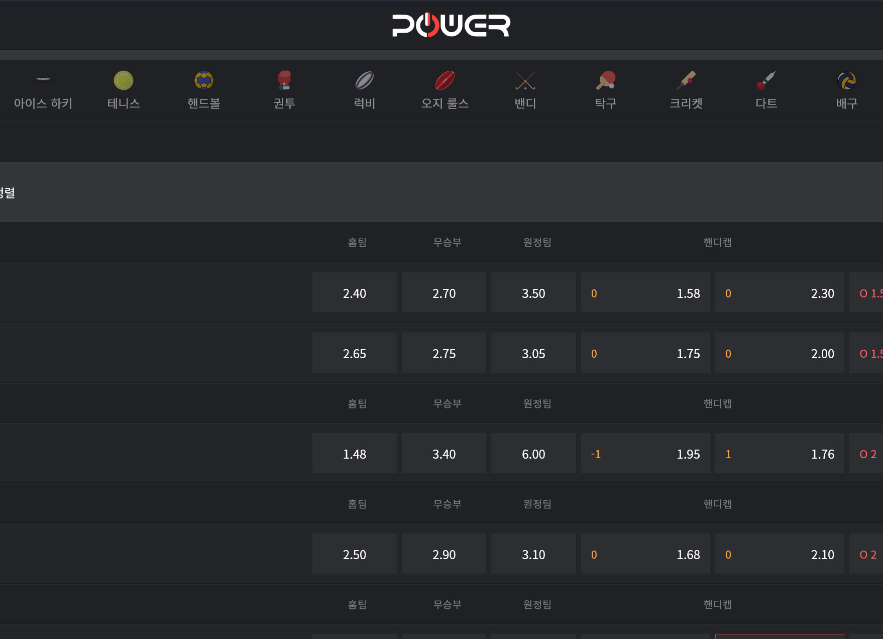 온라인 사설 스포츠 토토 먹튀 사이트 파워벳 POWER BET 266만원 먹튀 사건 발생